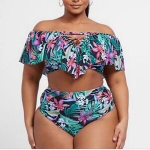 Like new!! Fashion to figure tropical bikini 3x